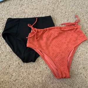 High waisted Bikini Bottoms (2)